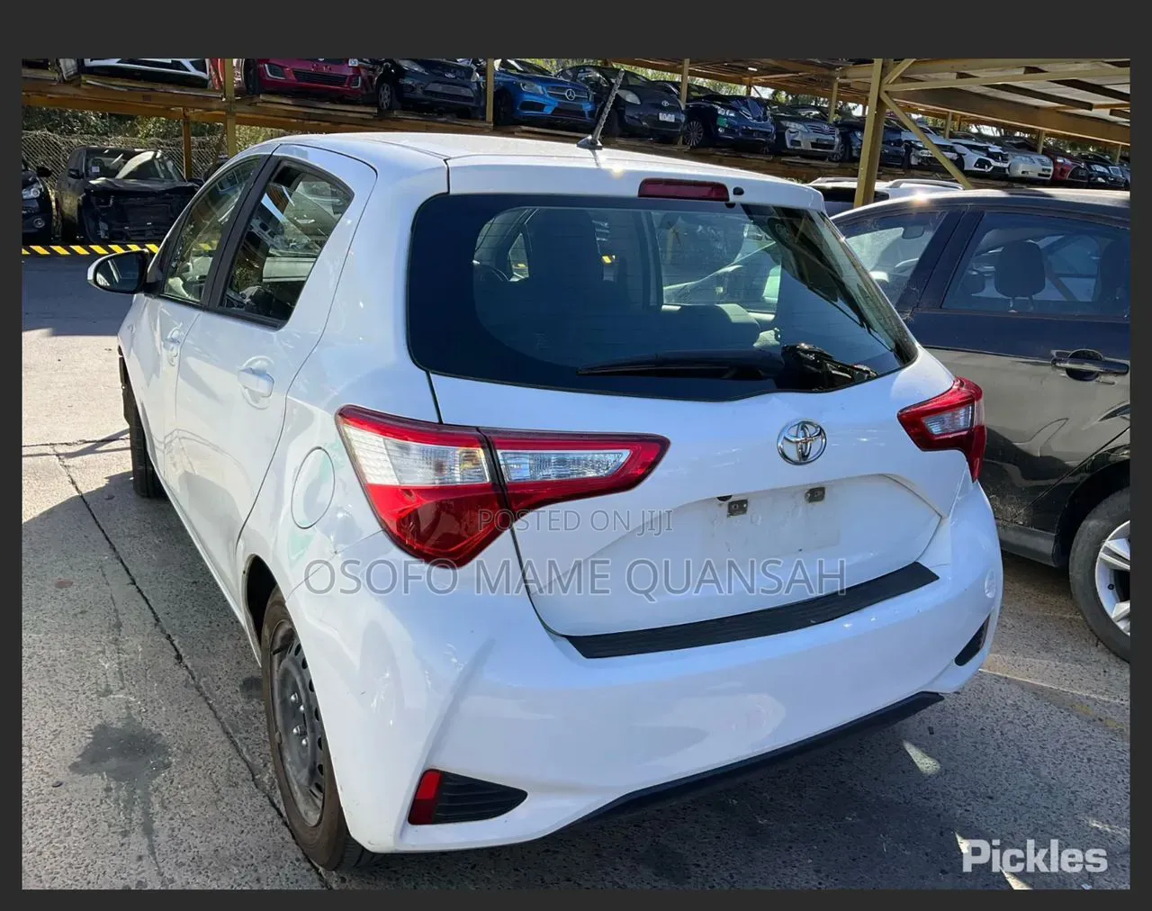 Toyota Yaris 2019 White
