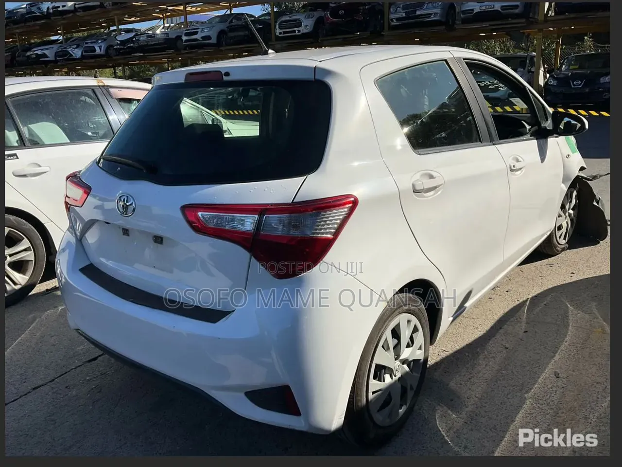 Toyota Yaris 2019 White