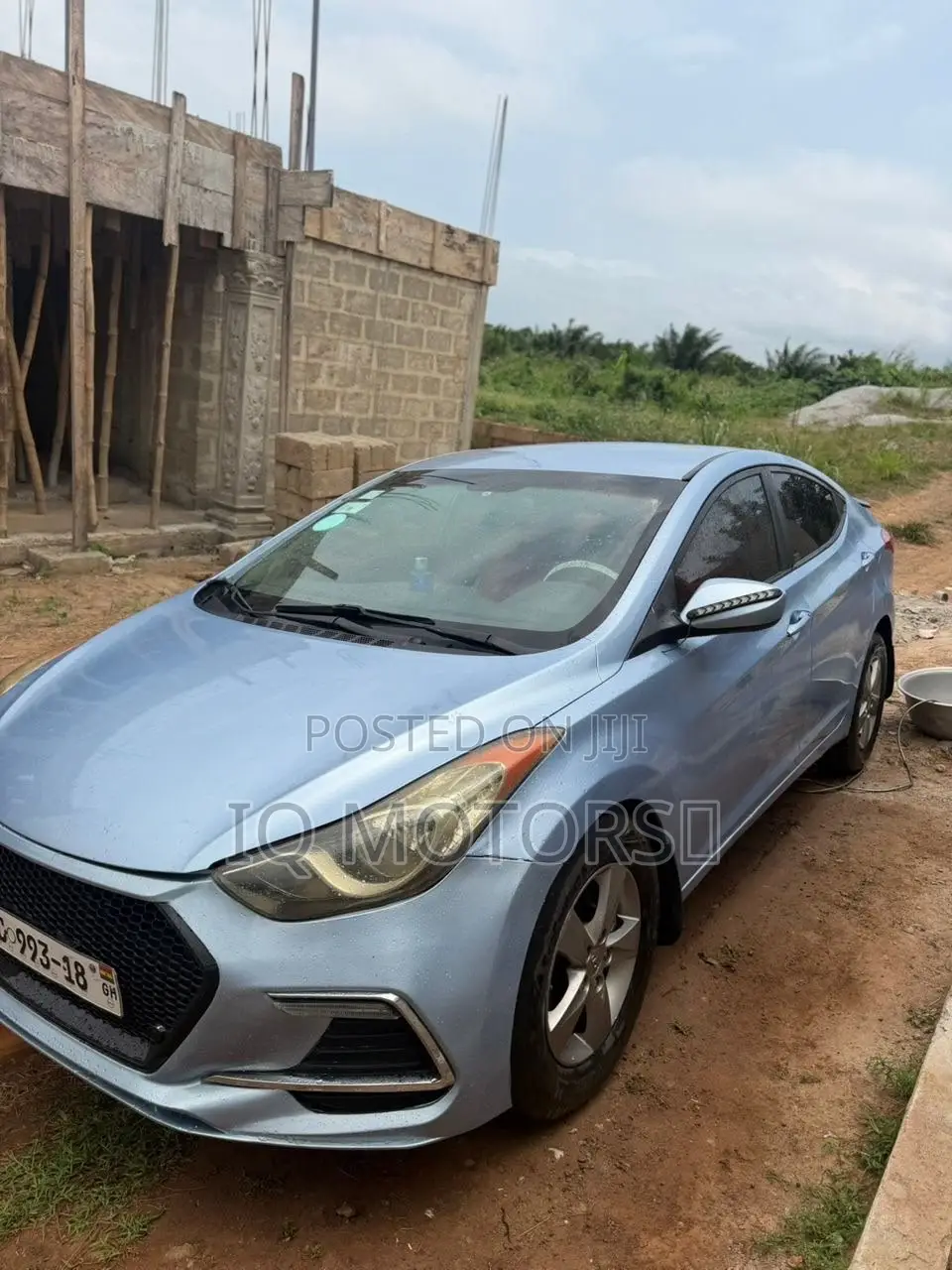 Hyundai Elantra Limited Sedan FWD (1.8L 4cyl 6A) 2013 Blue