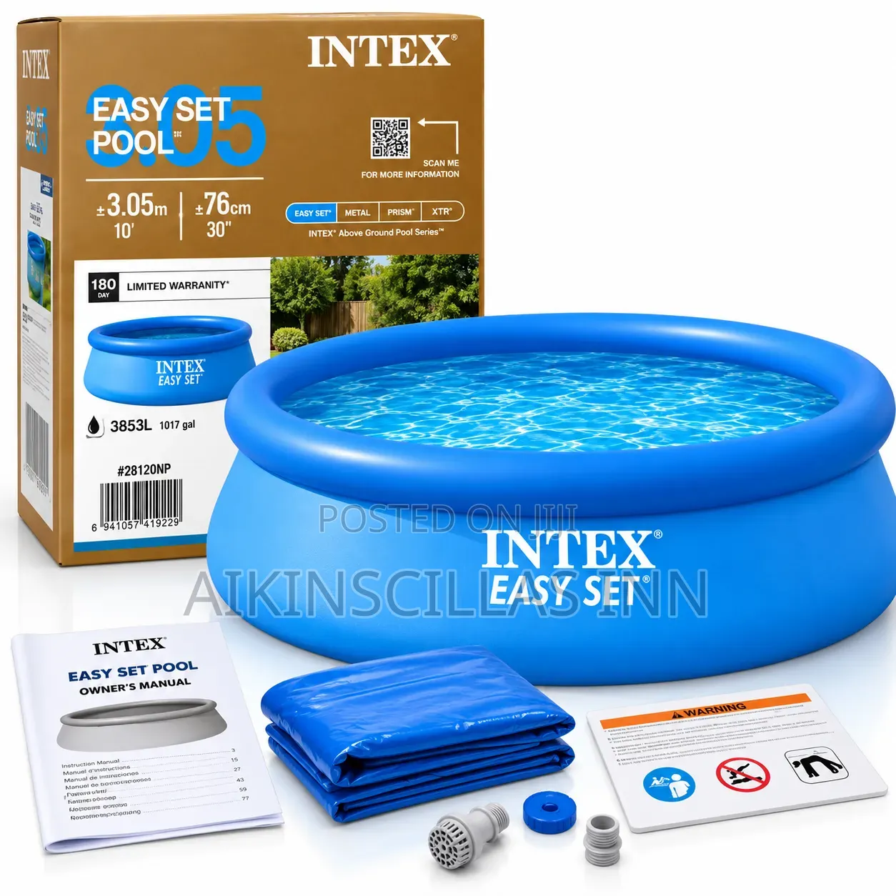 10 Feet Intex Easy Pool