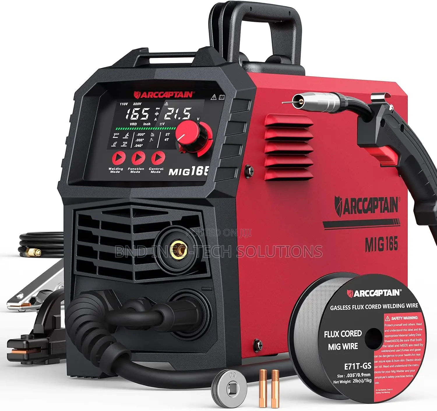 Arccaptain MIG165 Portable MIG Welder Machine 110v/220v