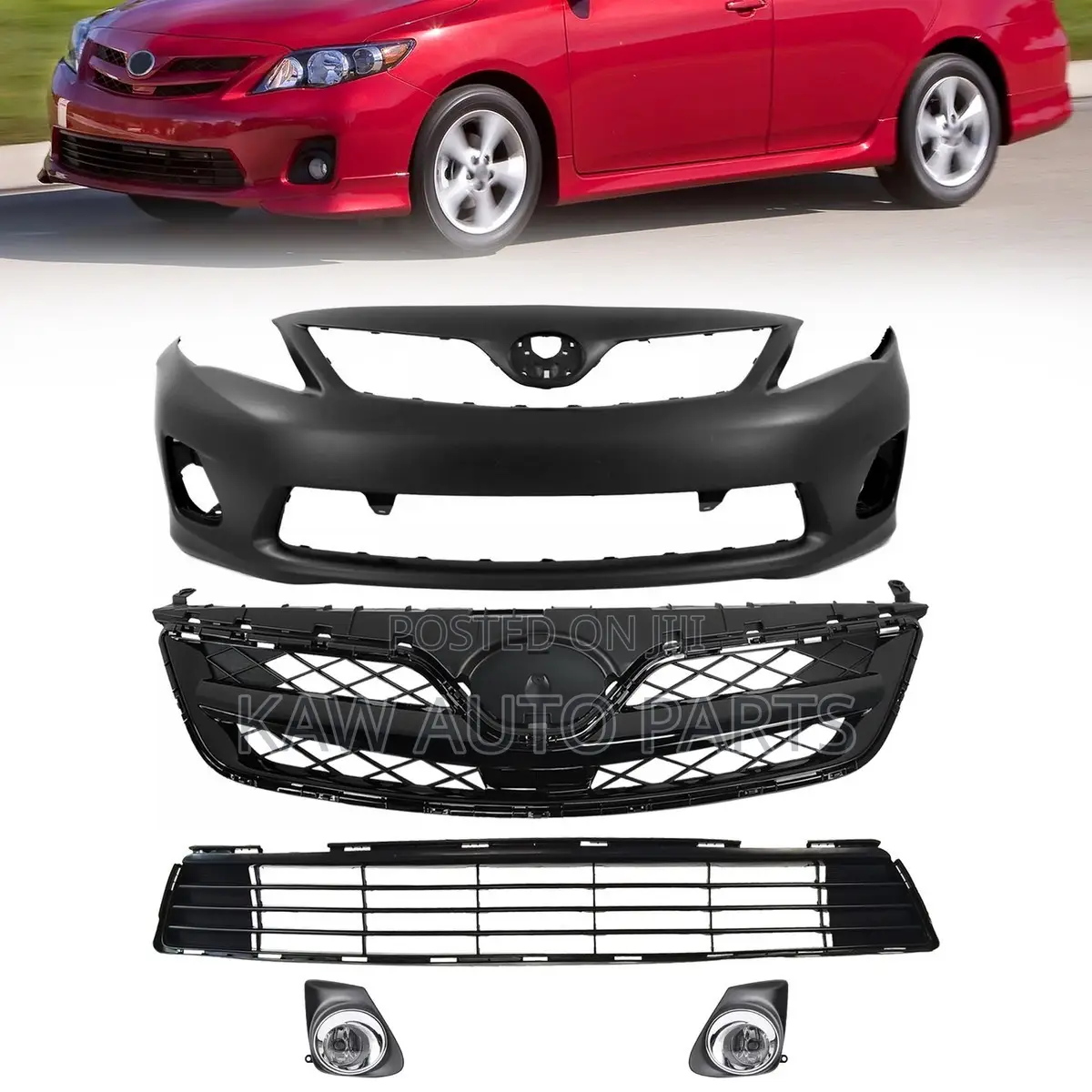 2010,2011,2012,2013 Front Bumper for Toyota Corolla