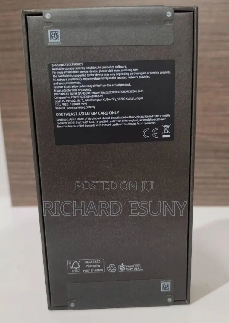 New Samsung Galaxy S25 Ultra 1 TB Black
