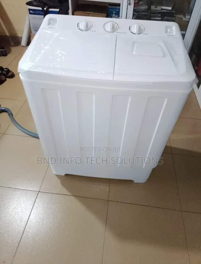 Nicteman 8kg Twin-Tub Semi-Automatic Mini Washing Machine, 110V