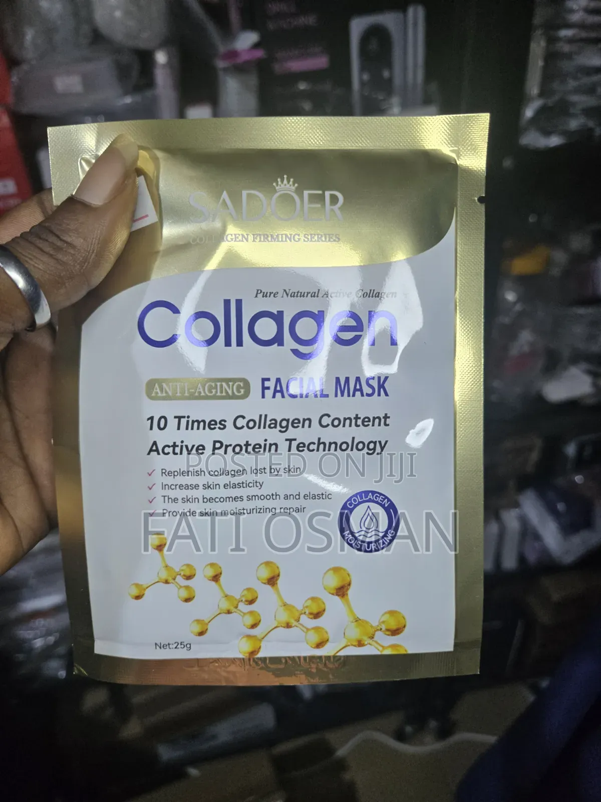 Collagen Anti-Aging, Anti- Wrinkles, Glass Skin Facial Mask