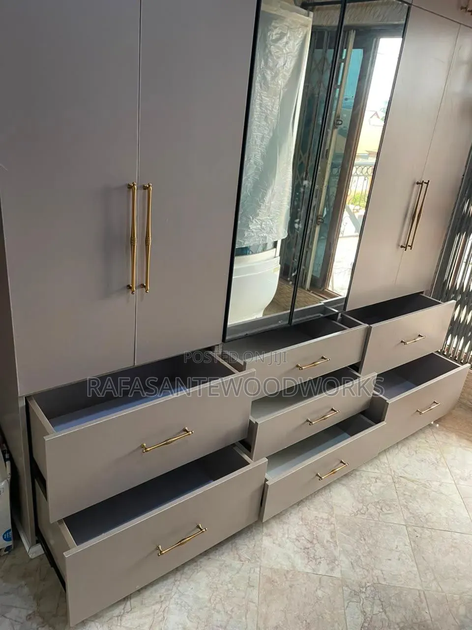 RAF Wardrobes With MDF and Well Panel