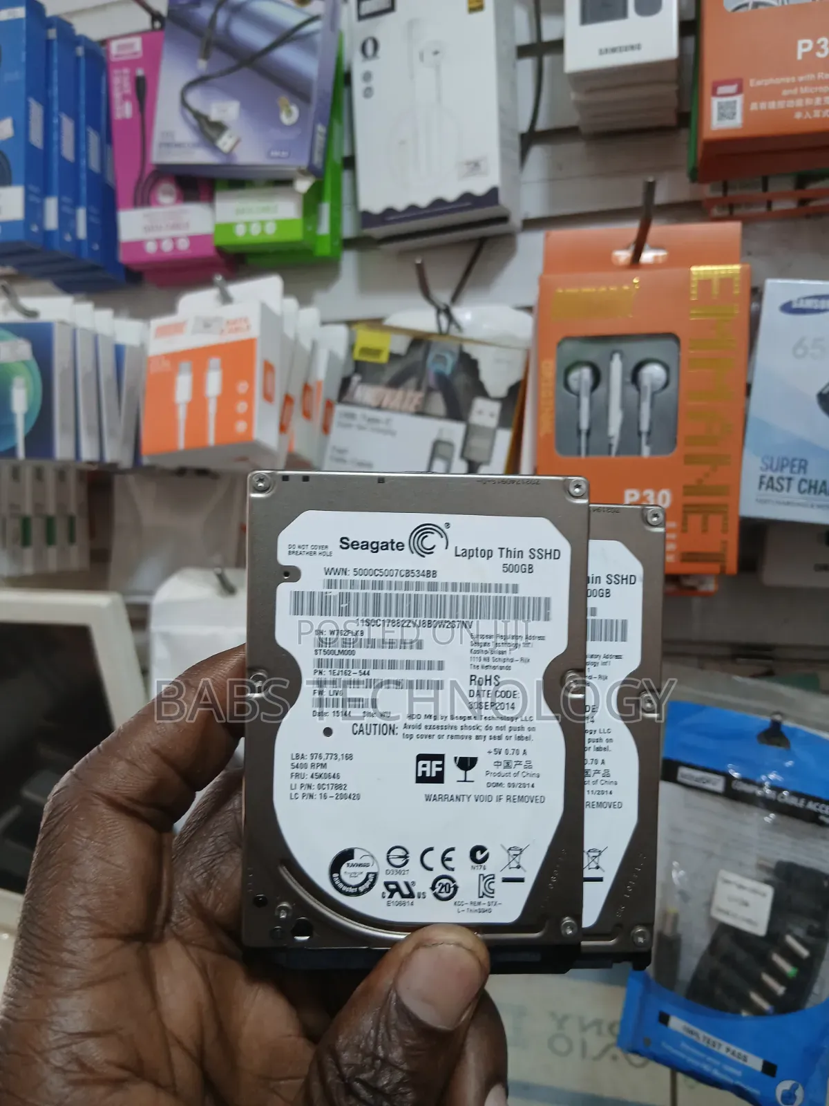 500GB Seagate