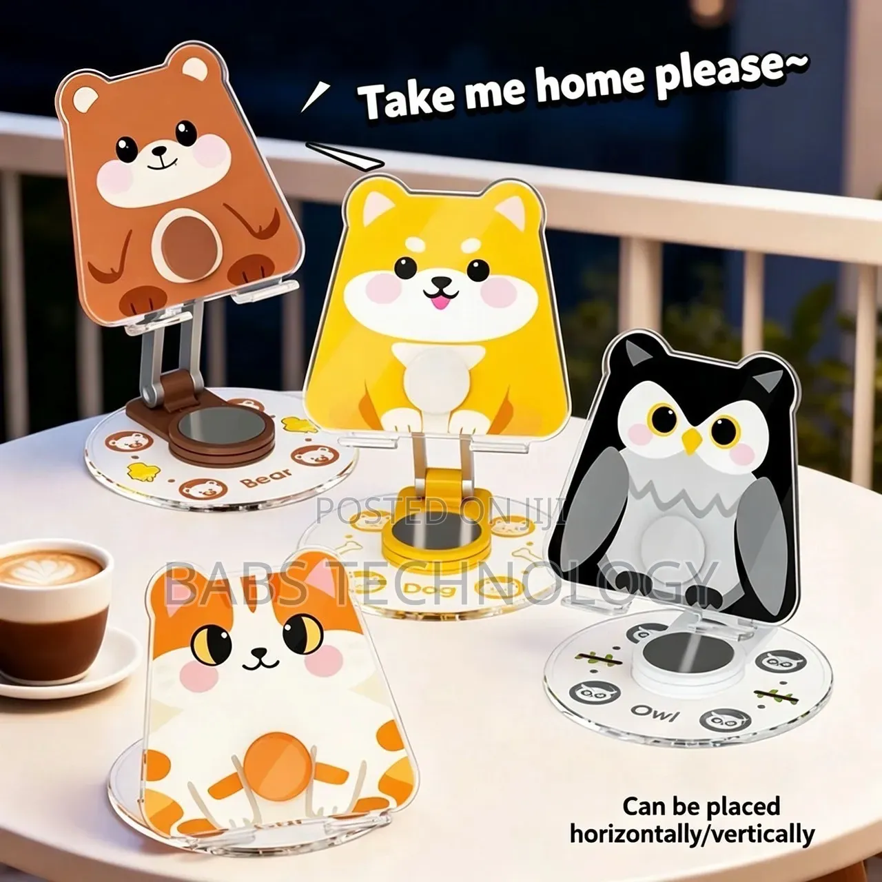 Cartoon Style Phone Stand