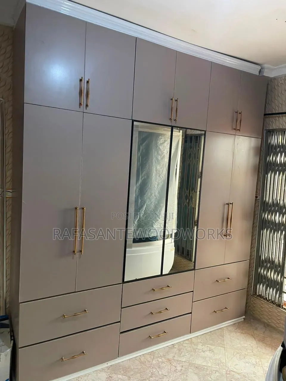 RAF Wardrobes With MDF and Well Panel