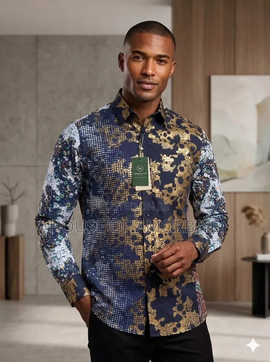 African Print Men's Ready
