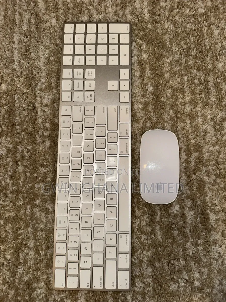 Apple Magic Mouse 2 and Keyboard 2 With Numeric Key. Rechargeable