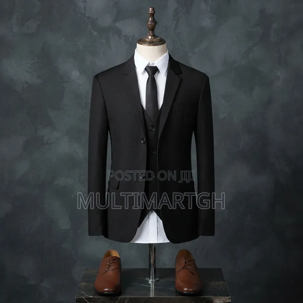 Men's 2 Piece Suit 2 Buttons Men's Suit Jacket and Vest