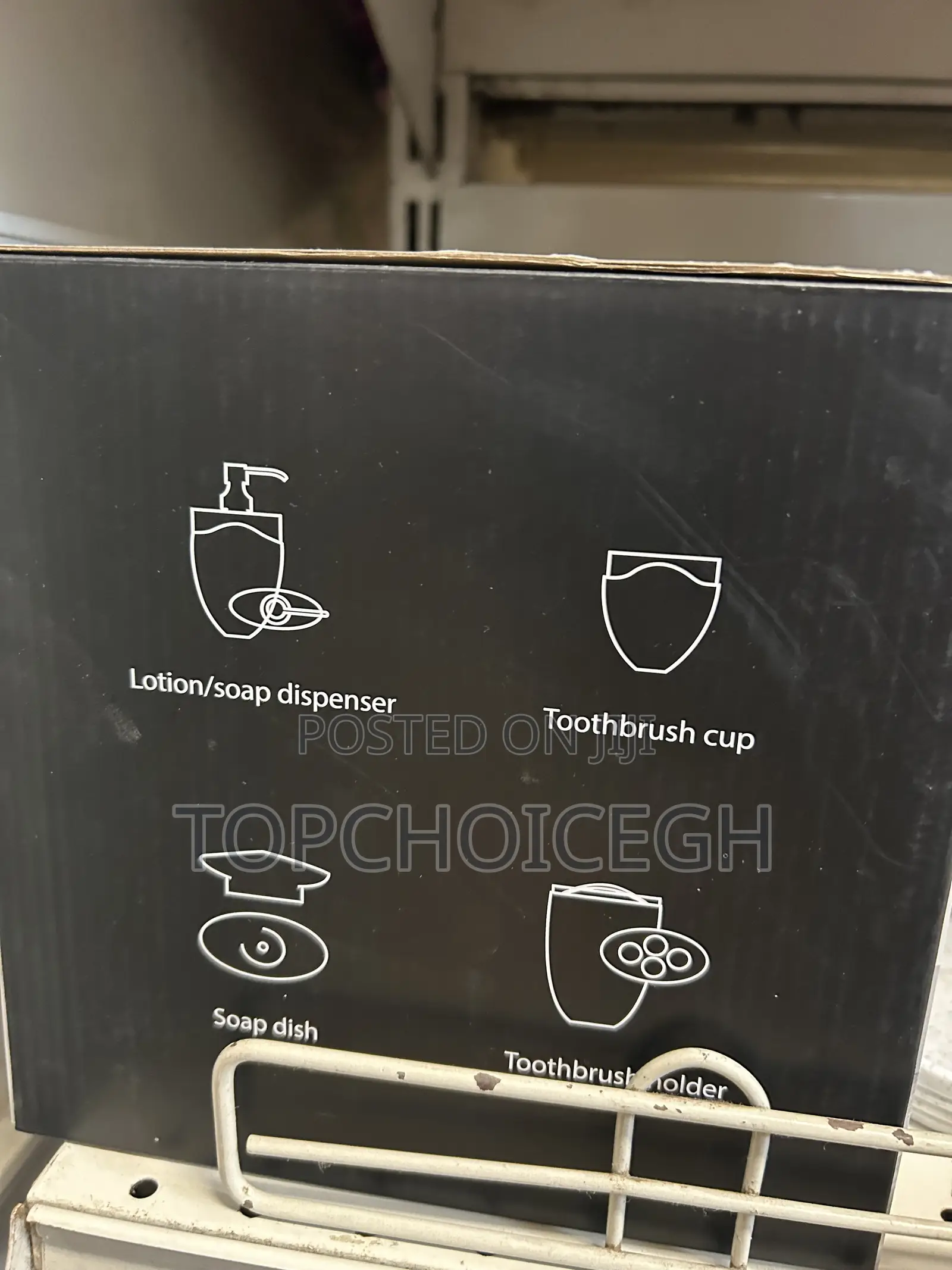 Luxury Soap Dispenser Toothbrush Holder Set for Bathroom