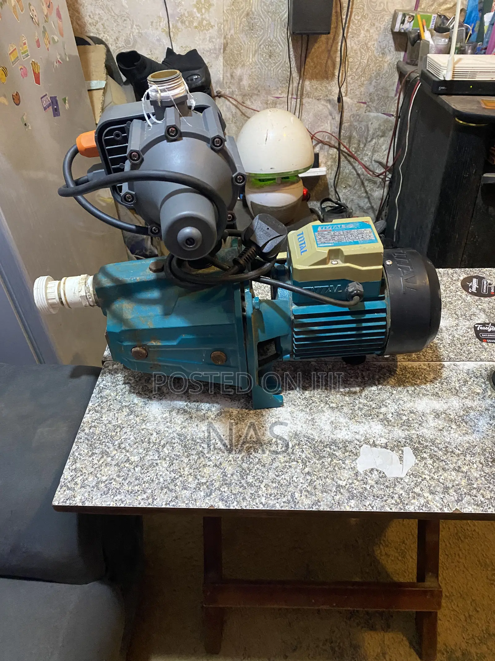 A Fairly Home Used 1.0 HP Total Cast Pump Complete