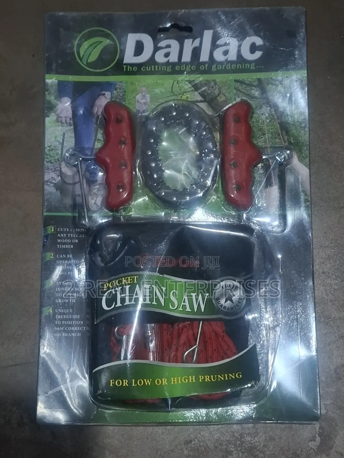 Darlac Pocket Chain Saw Set for Low or High Pruning