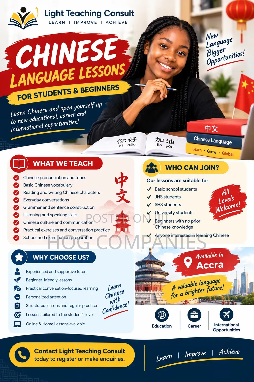 Chinese (Mandarin) Language Teacher|Beginners Welcome|Home Online|Tema