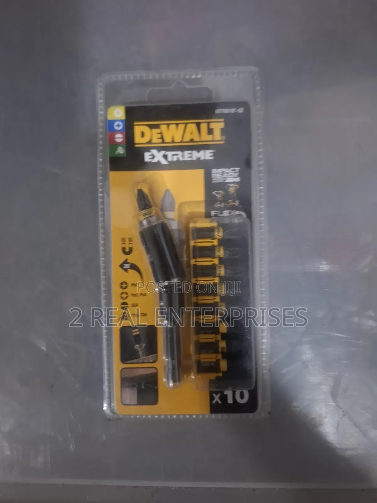 DeWalt Extreme Flextorq 10-Piece Impact Ready Screwdriver Bit Set