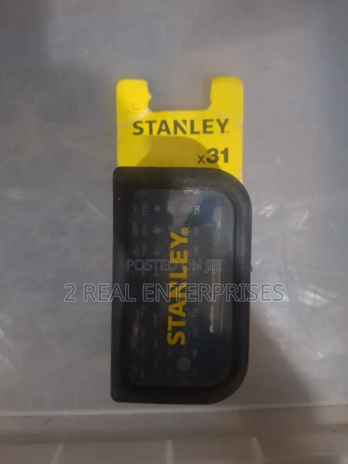 Stanley 31-Piece Screwdriver Bit Set With Magnetic Bit Holder