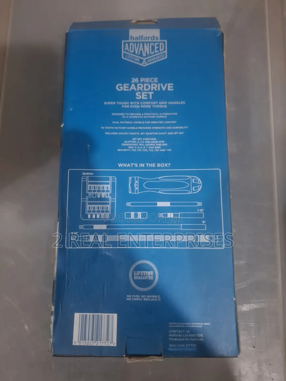 Halfords Advanced 26 Piece Geardrive Screwdriver Set With Extensions