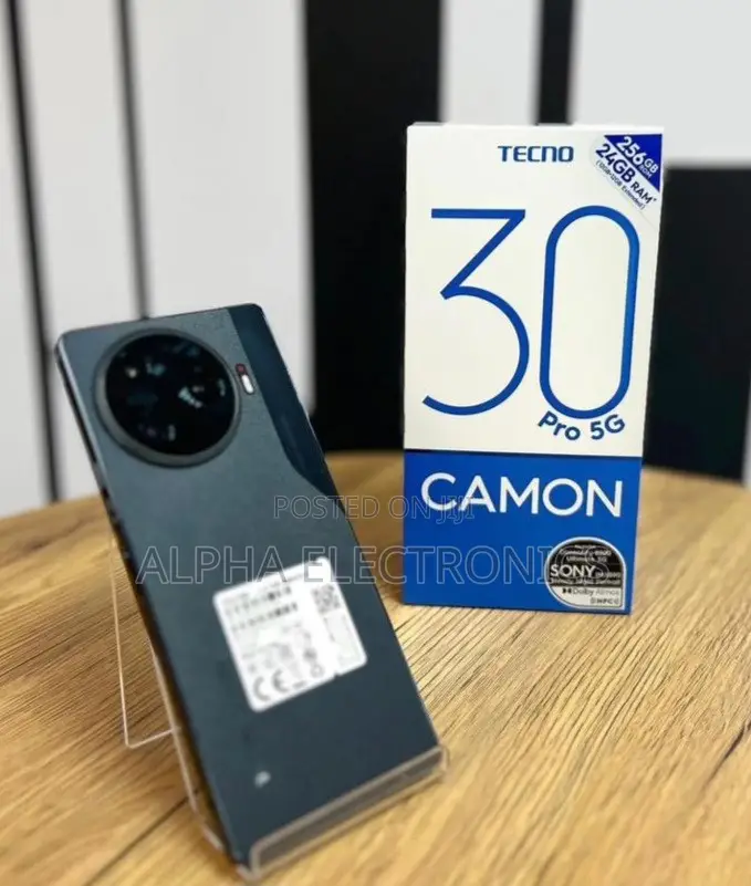New Tecno Camon 30 Pro 5G 512 GB Black