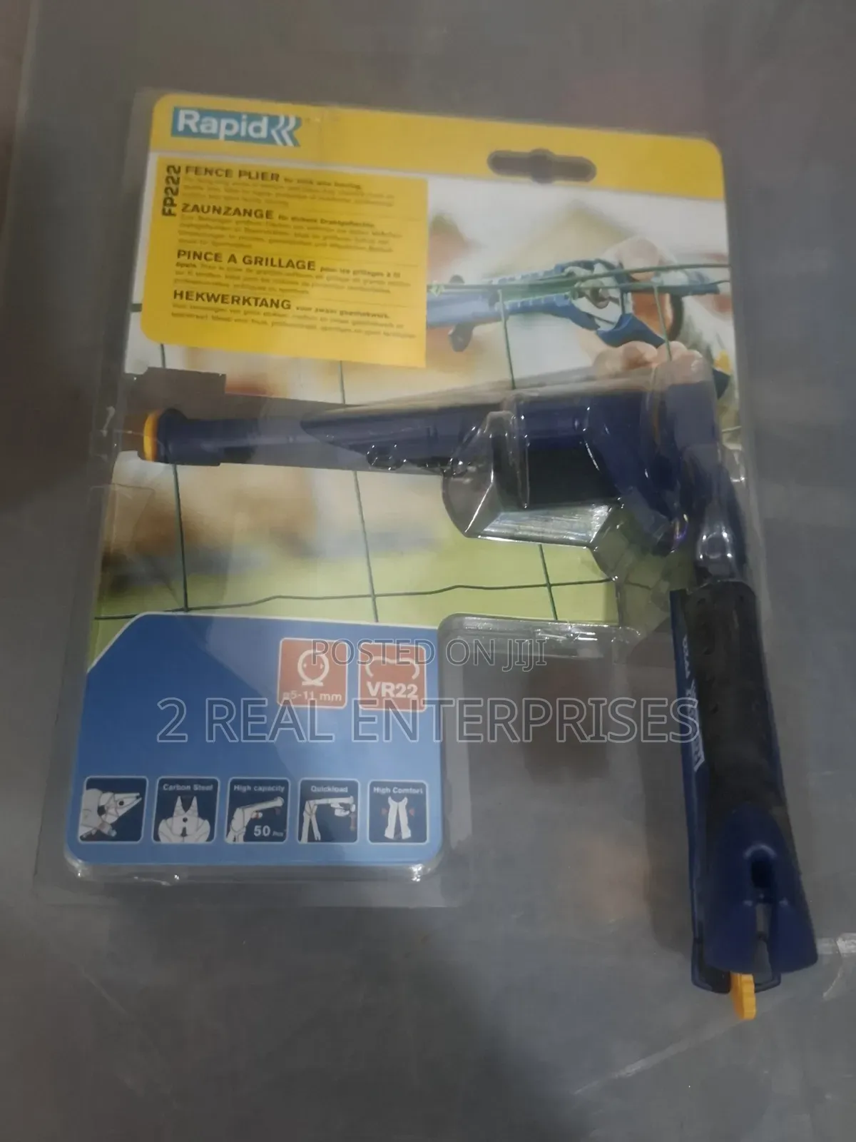 Rapid FP222 Heavy-Duty Fence Pliers / Hog Ring Gun for VR22 Clips