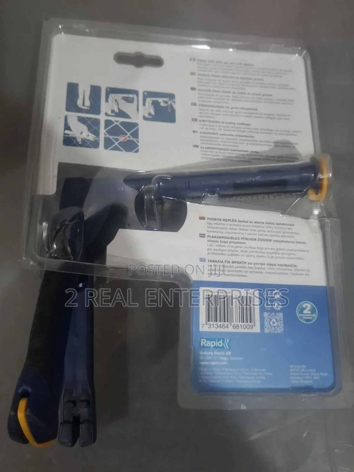 Rapid FP222 Heavy-Duty Fence Pliers / Hog Ring Gun for VR22 Clips