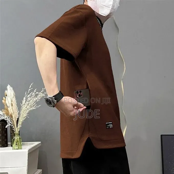 Man's 2PCS T-Shirts Set-Casual Round Neck