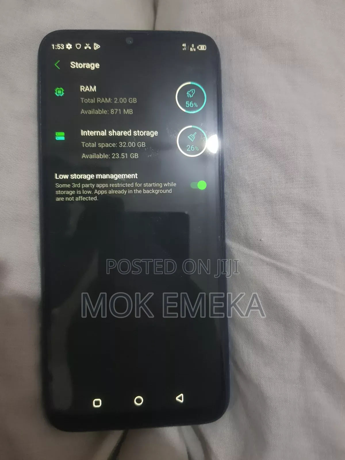 Infinix Smart 5 (X657) 32 GB Blue