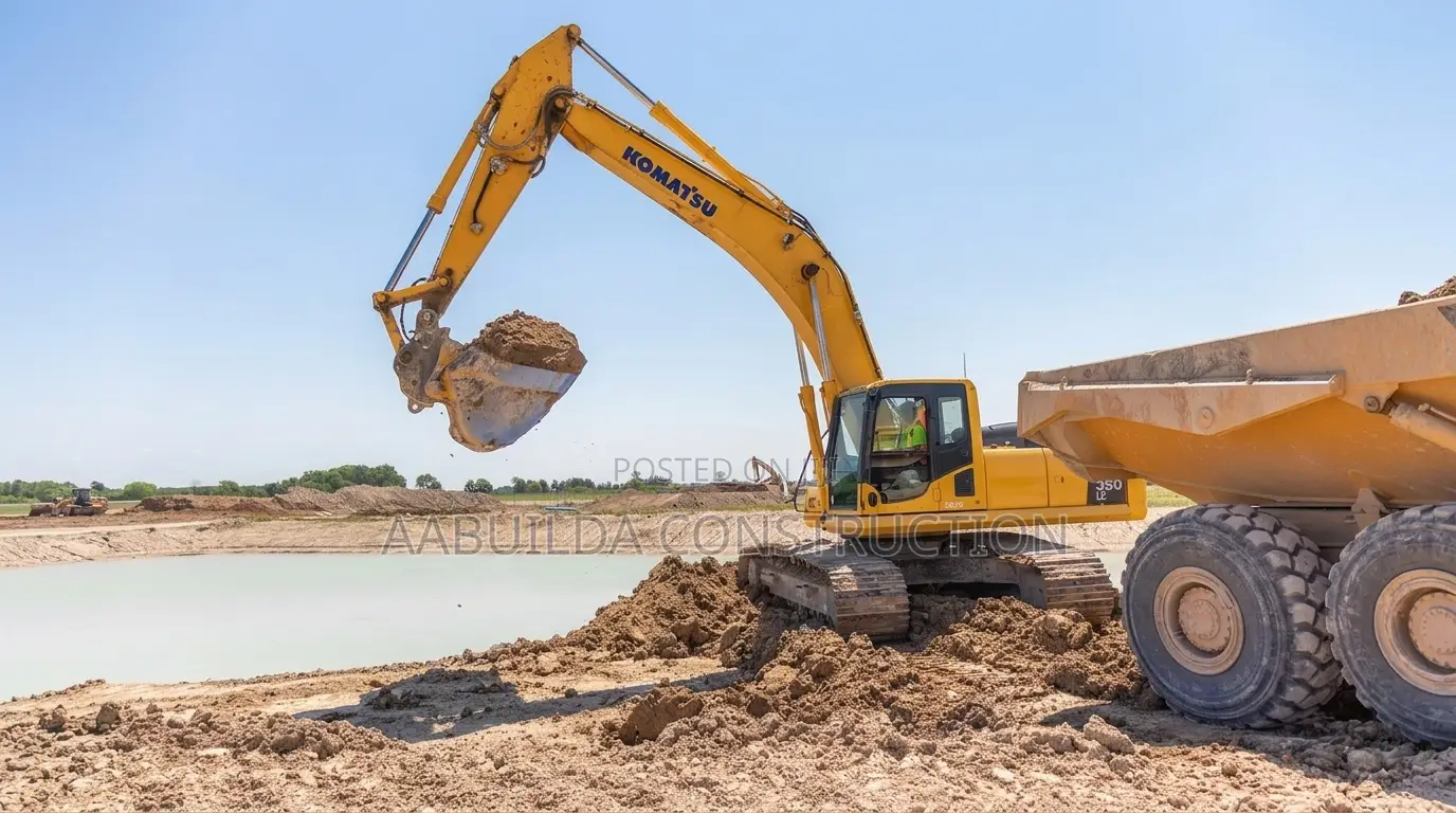 Excavator for Hiring in Dzorwulu
