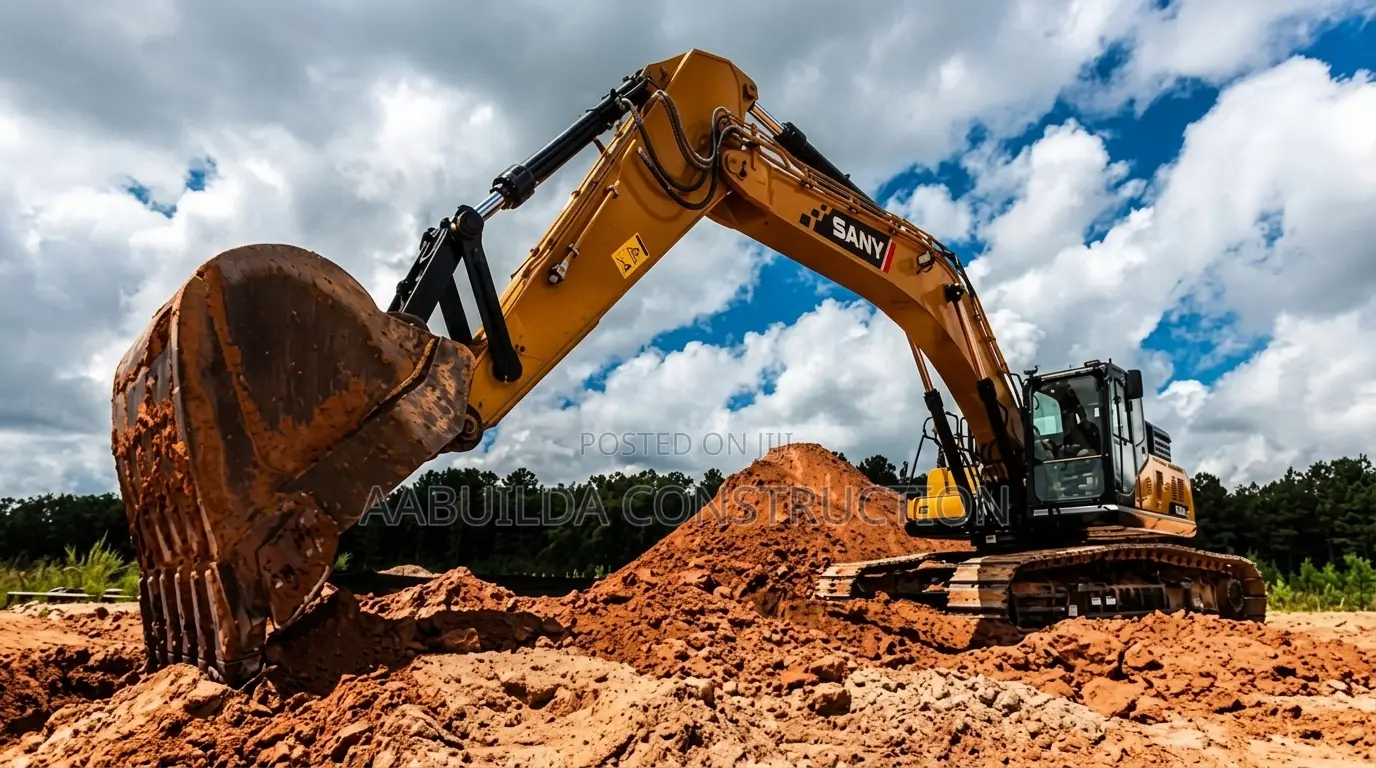 Excavator for Hiring in Dzorwulu