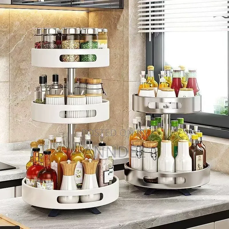 3 Layer Rotating Storage Rack