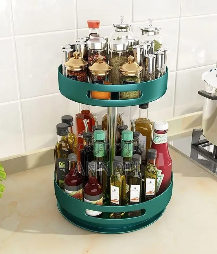 3 Layer Rotating Storage Rack