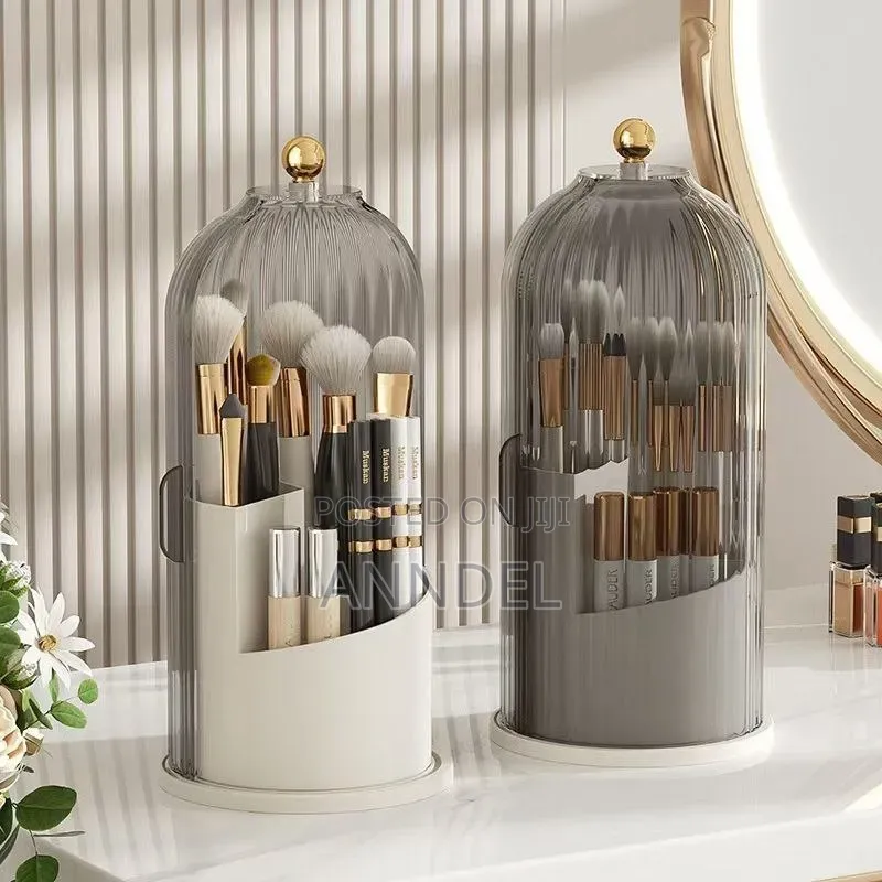 Toothbrush and Cosmetic Brush Organizer
