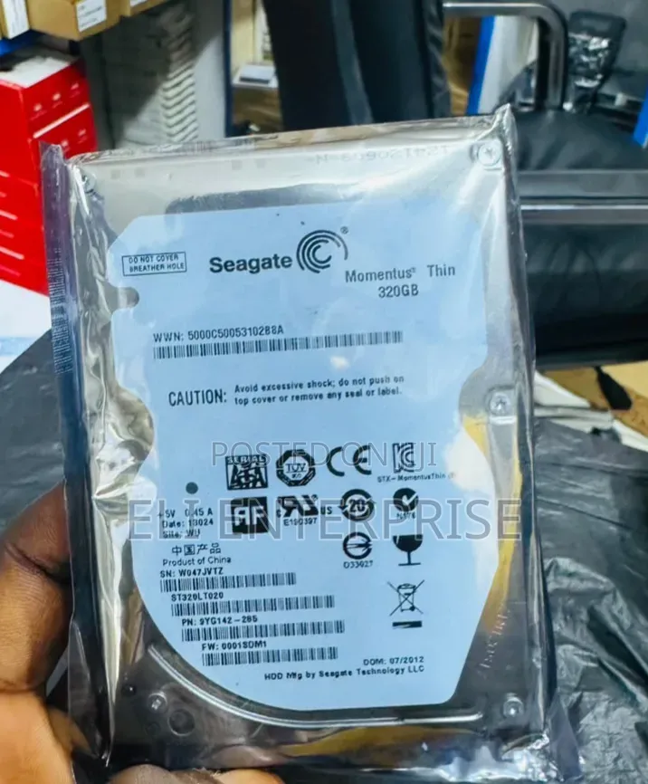 Seagate Laptop Thin HDD 320GB