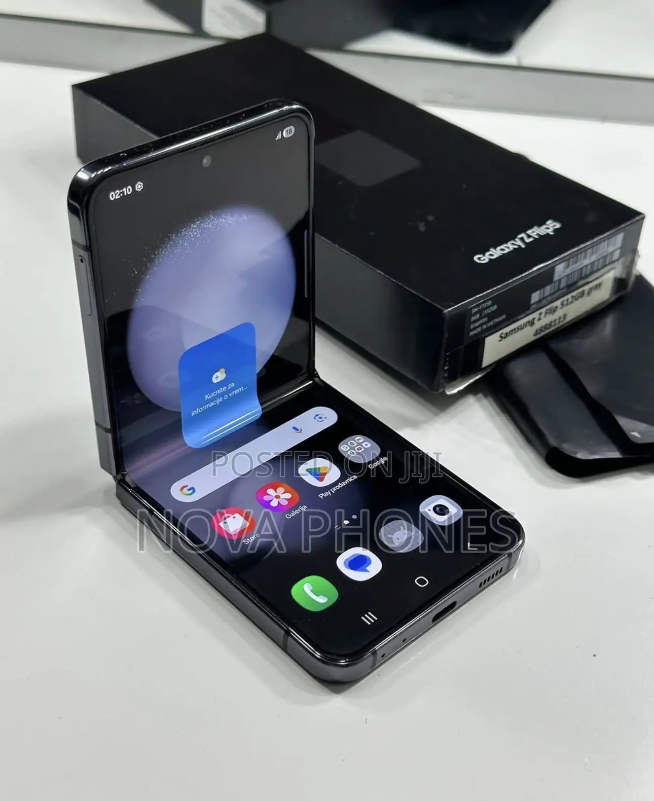 New Samsung Galaxy Z Flip 5 256 GB Black