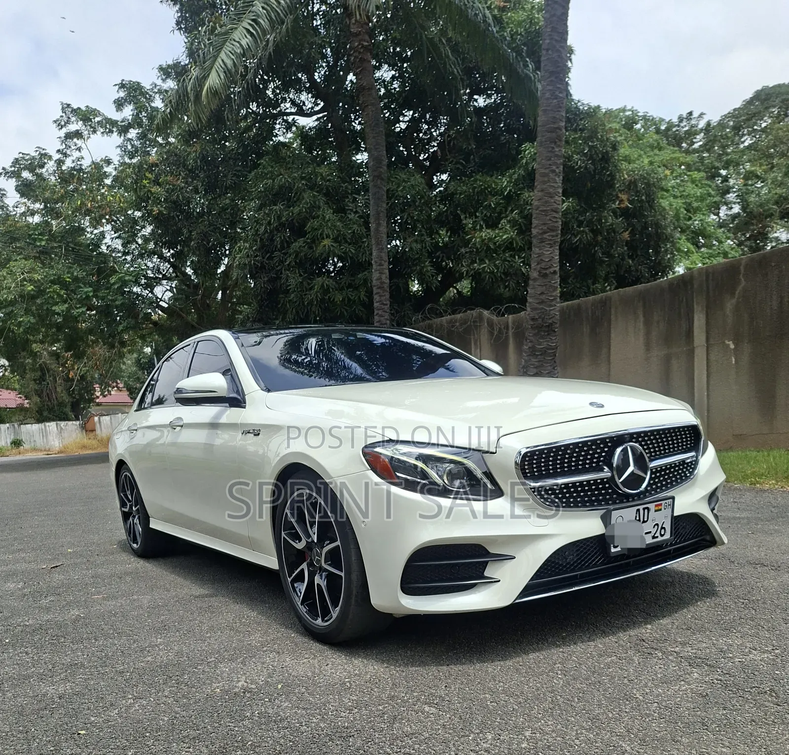 Mercedes-Benz E43 AMG 3.0 AWD 2017 White