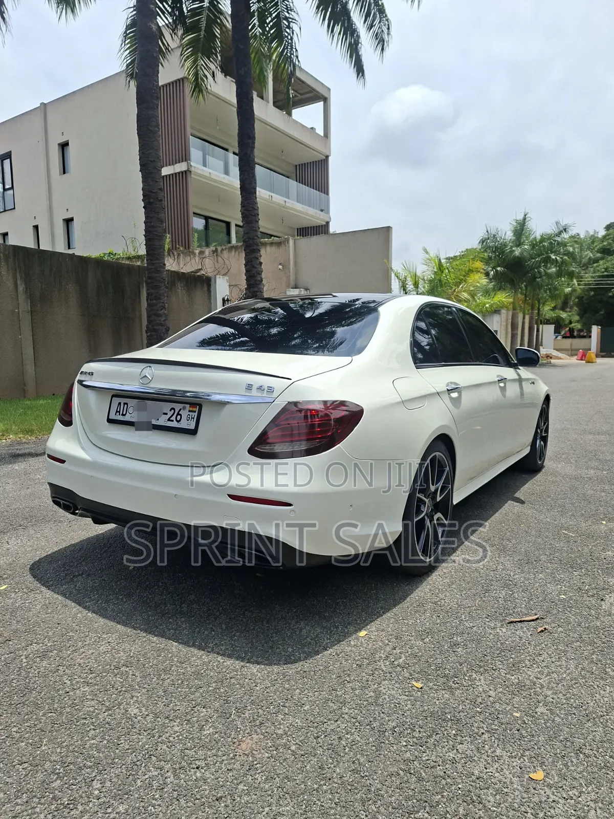 Mercedes-Benz E43 AMG 3.0 AWD 2017 White