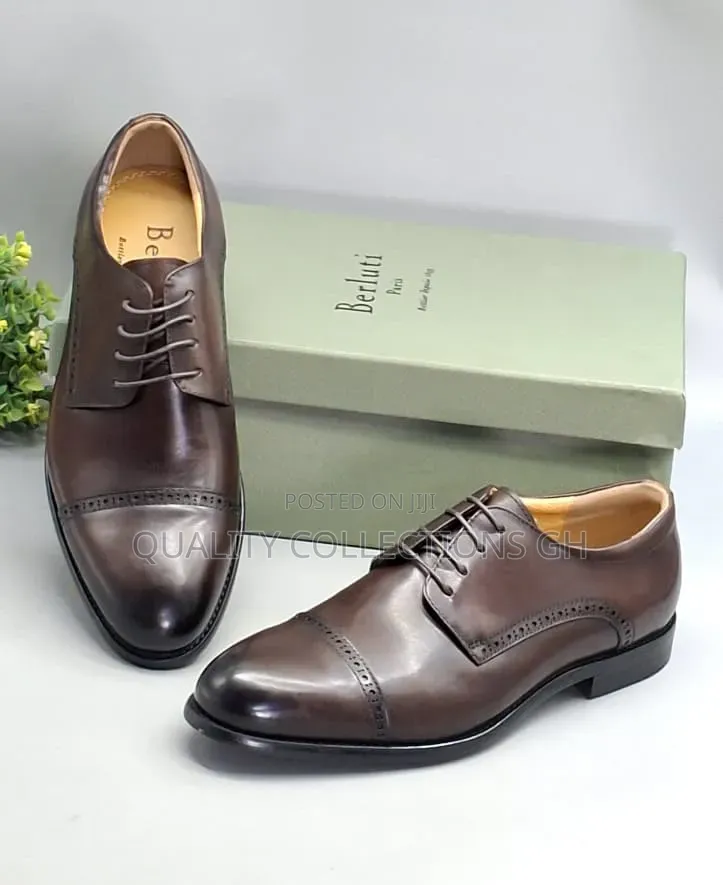 Authentic Berluti Coffee Brown