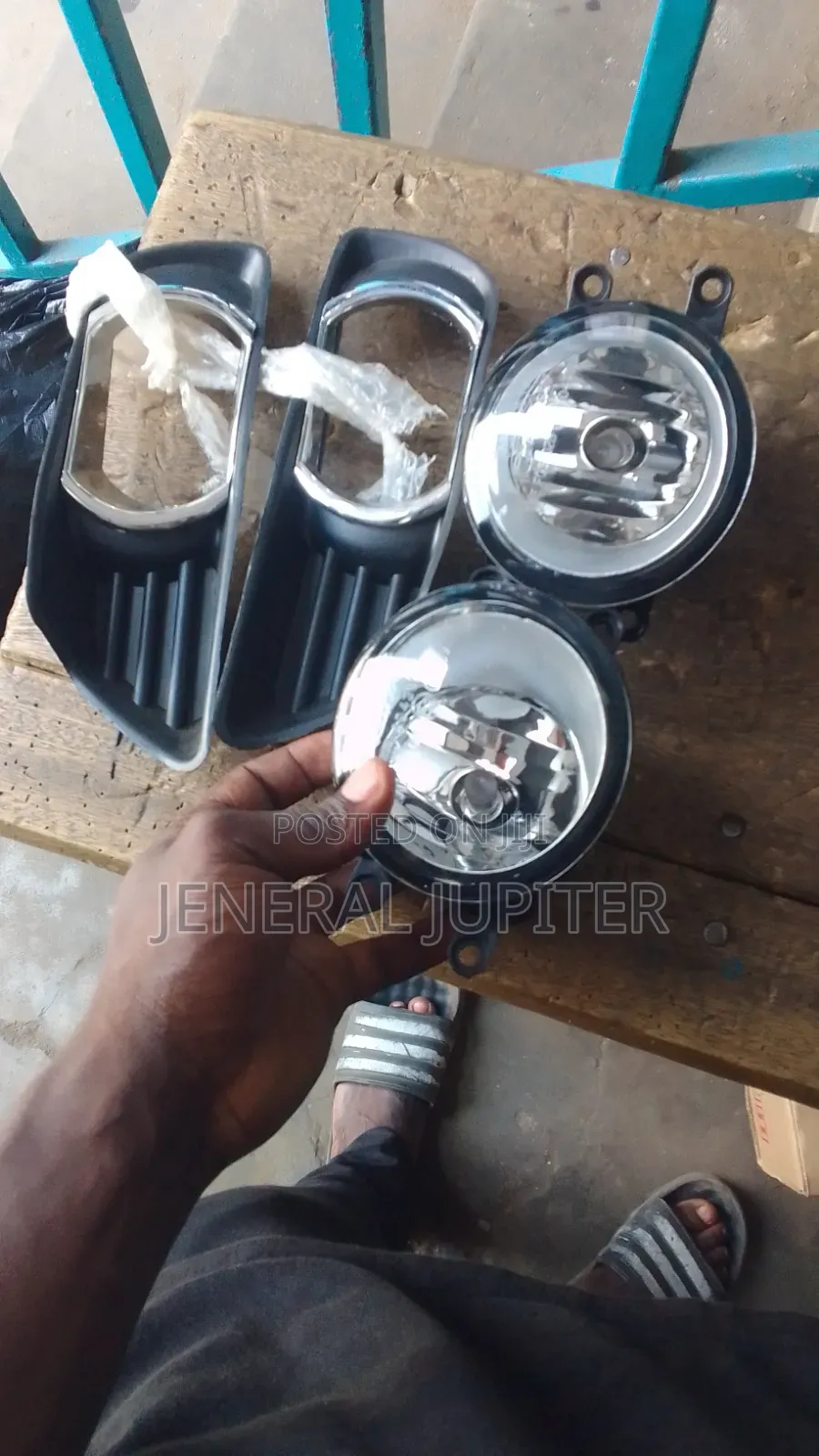 Toyota Camry 2007-2009 Foglight and Covers Set.