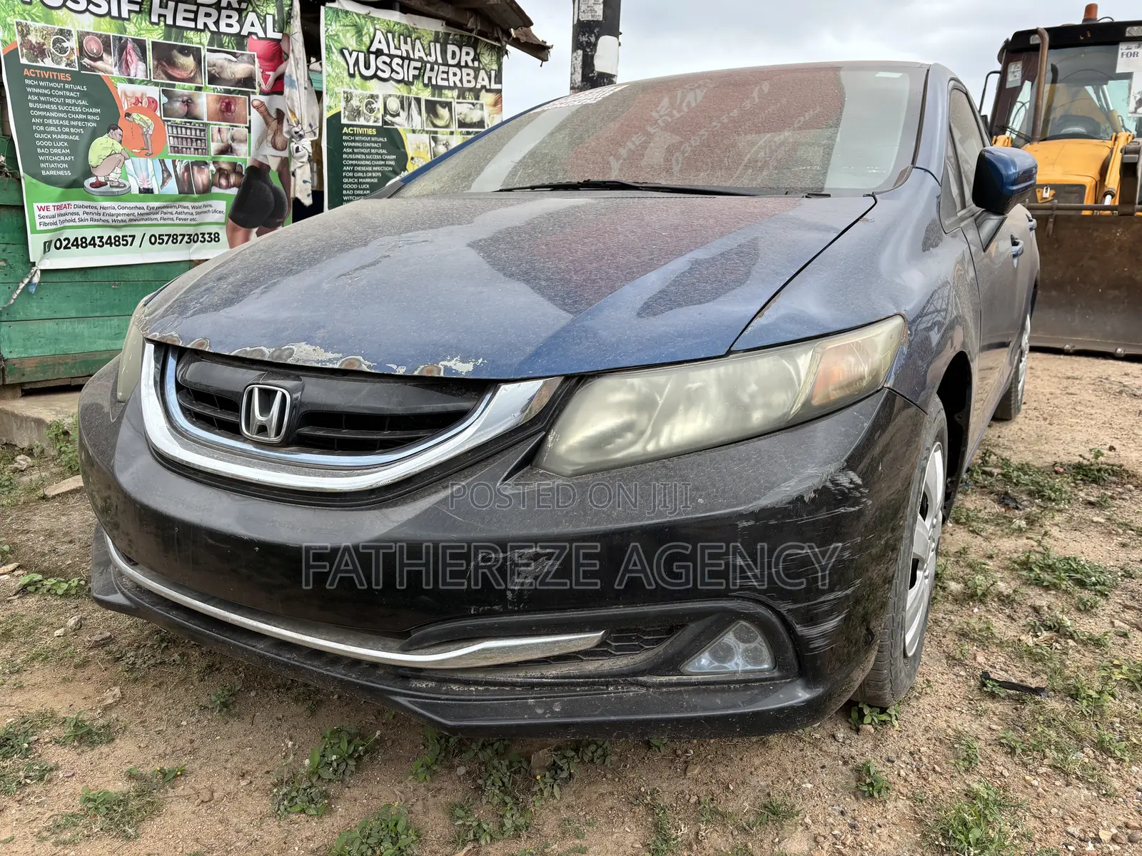 Honda Civic EX 4dr Sedan (1.8L 4cyl CVT) 2015 Blue