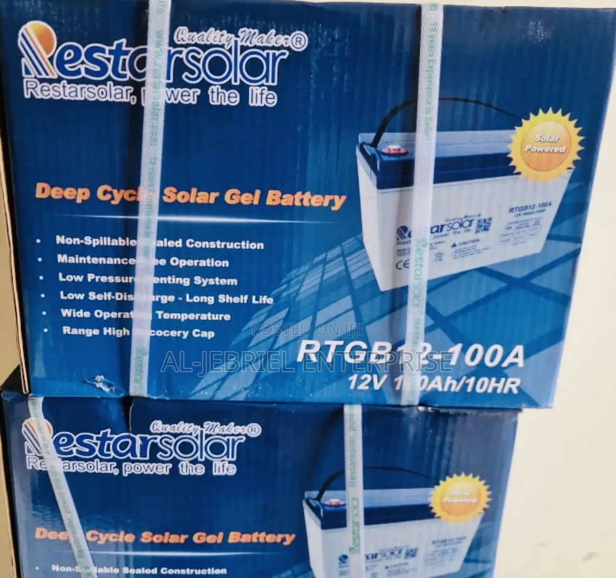 Solar Battery 100Amps