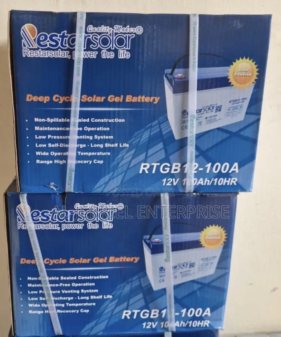 Solar Battery 100Amps
