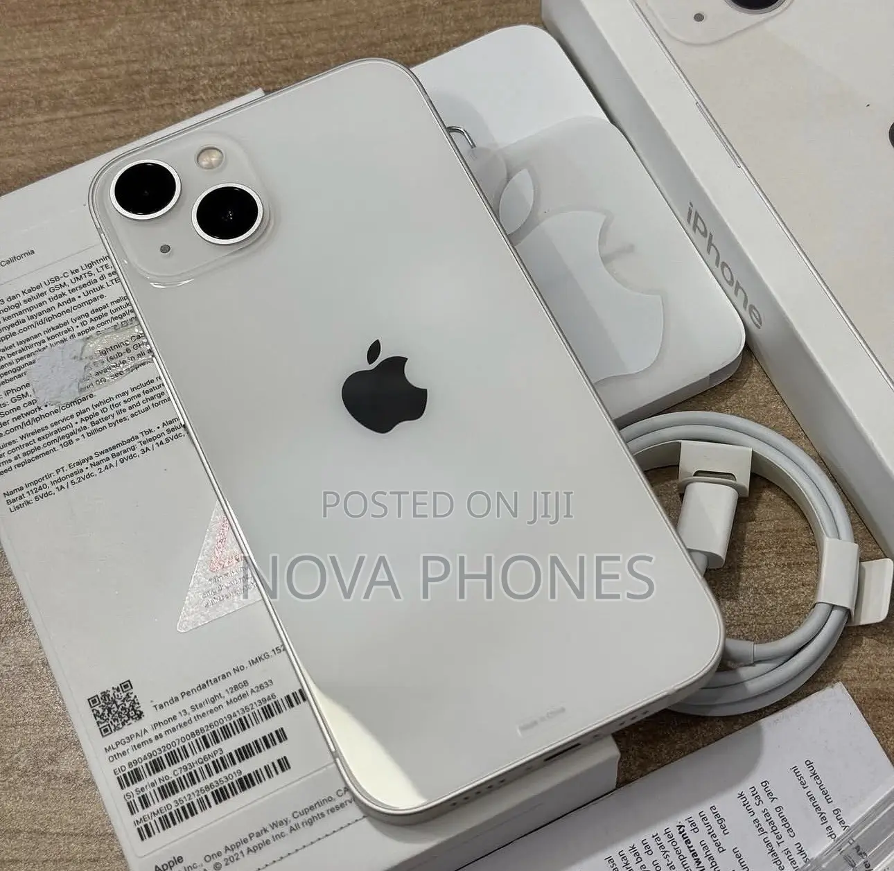 New Apple iPhone 13 256 GB White