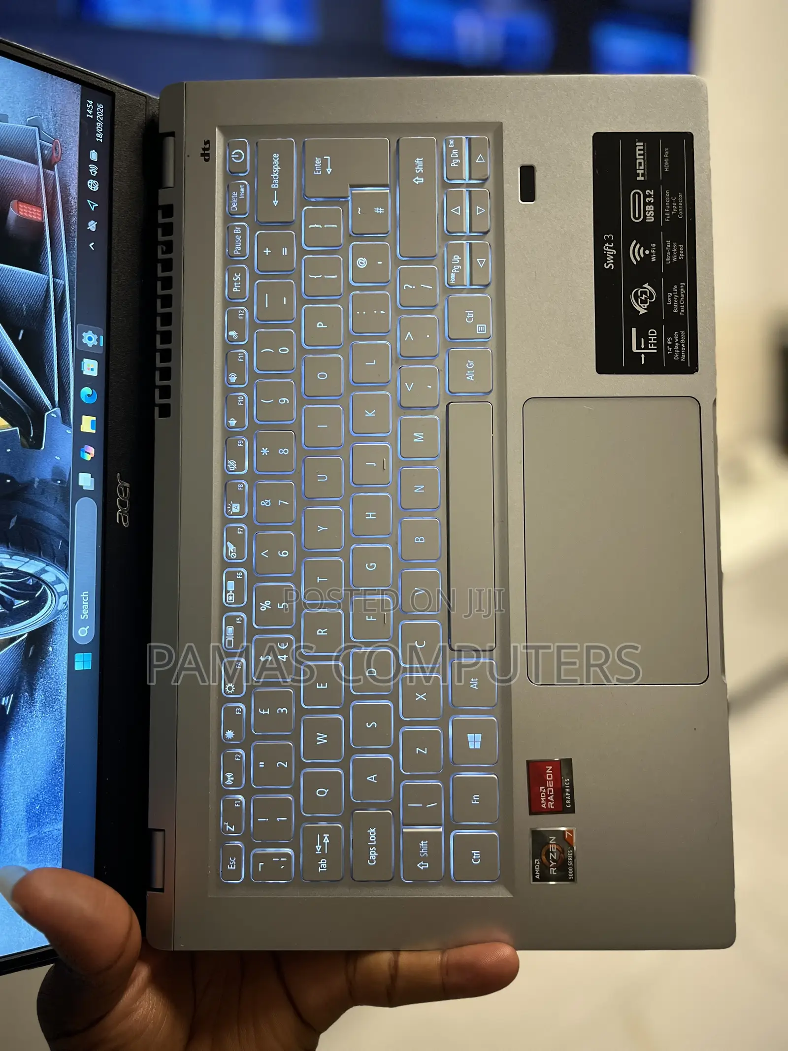 Laptop Acer Swift 3 8GB AMD Ryzen 7 SSD 1T