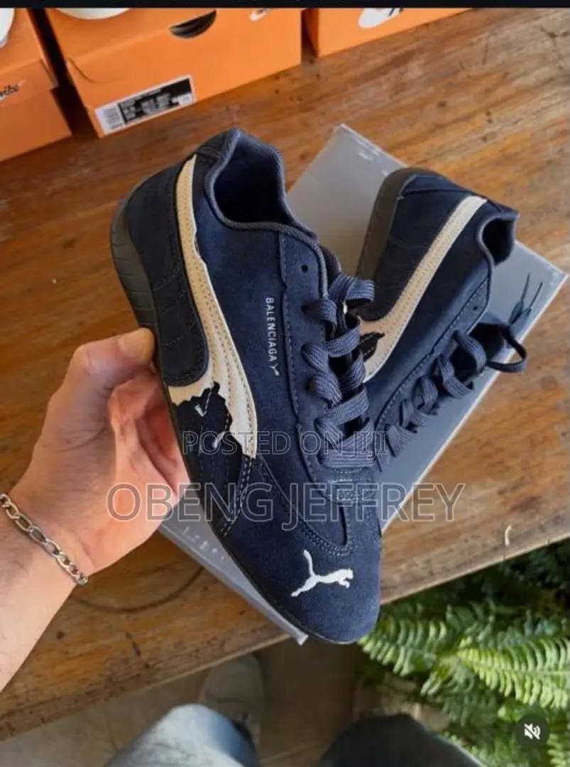 Original Puma X Balenciaga Speedcat Navy