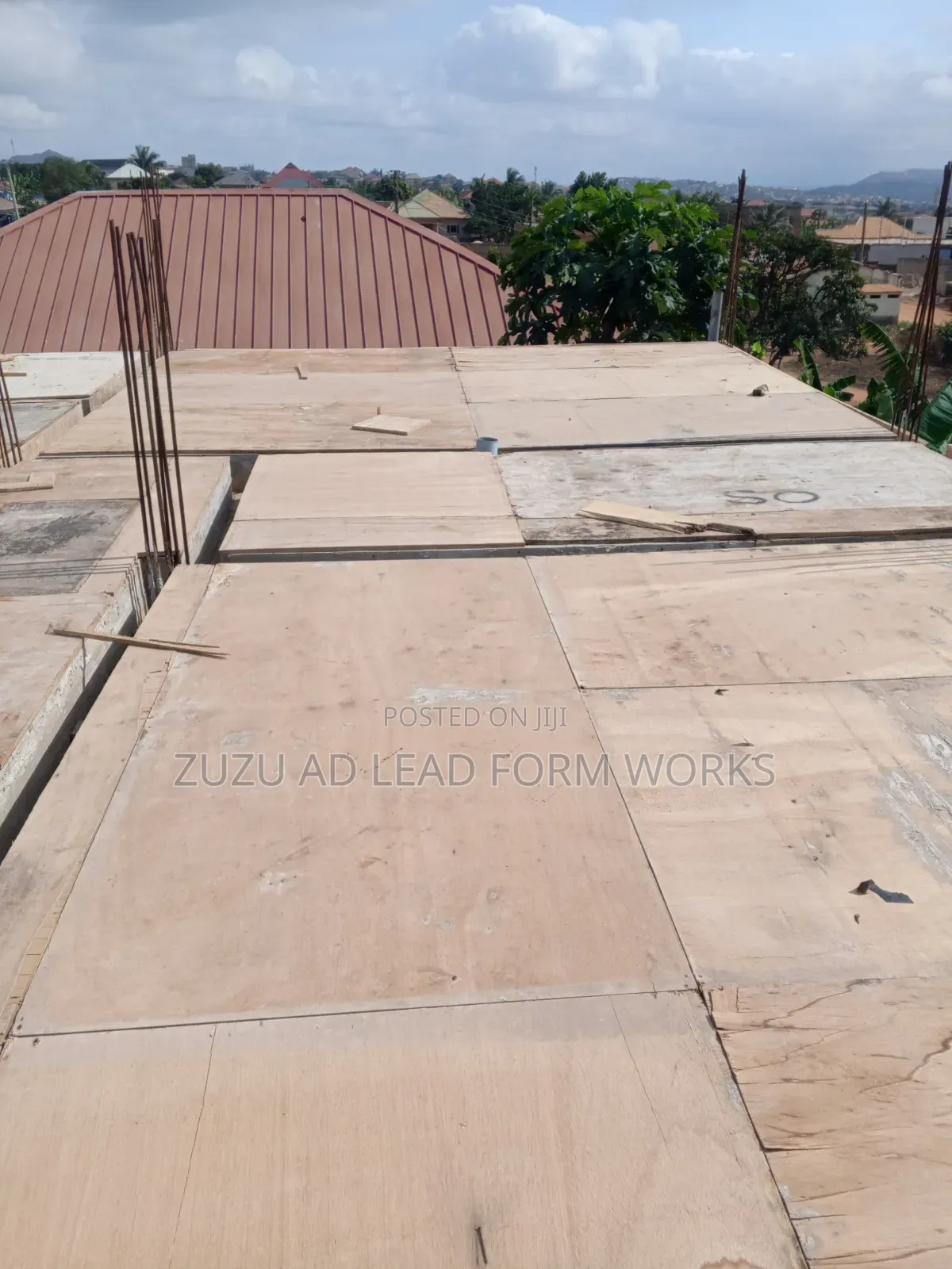 Form Works for Rentals Plywood Slabs Beams Metal Jacks Wawa Board 2×4