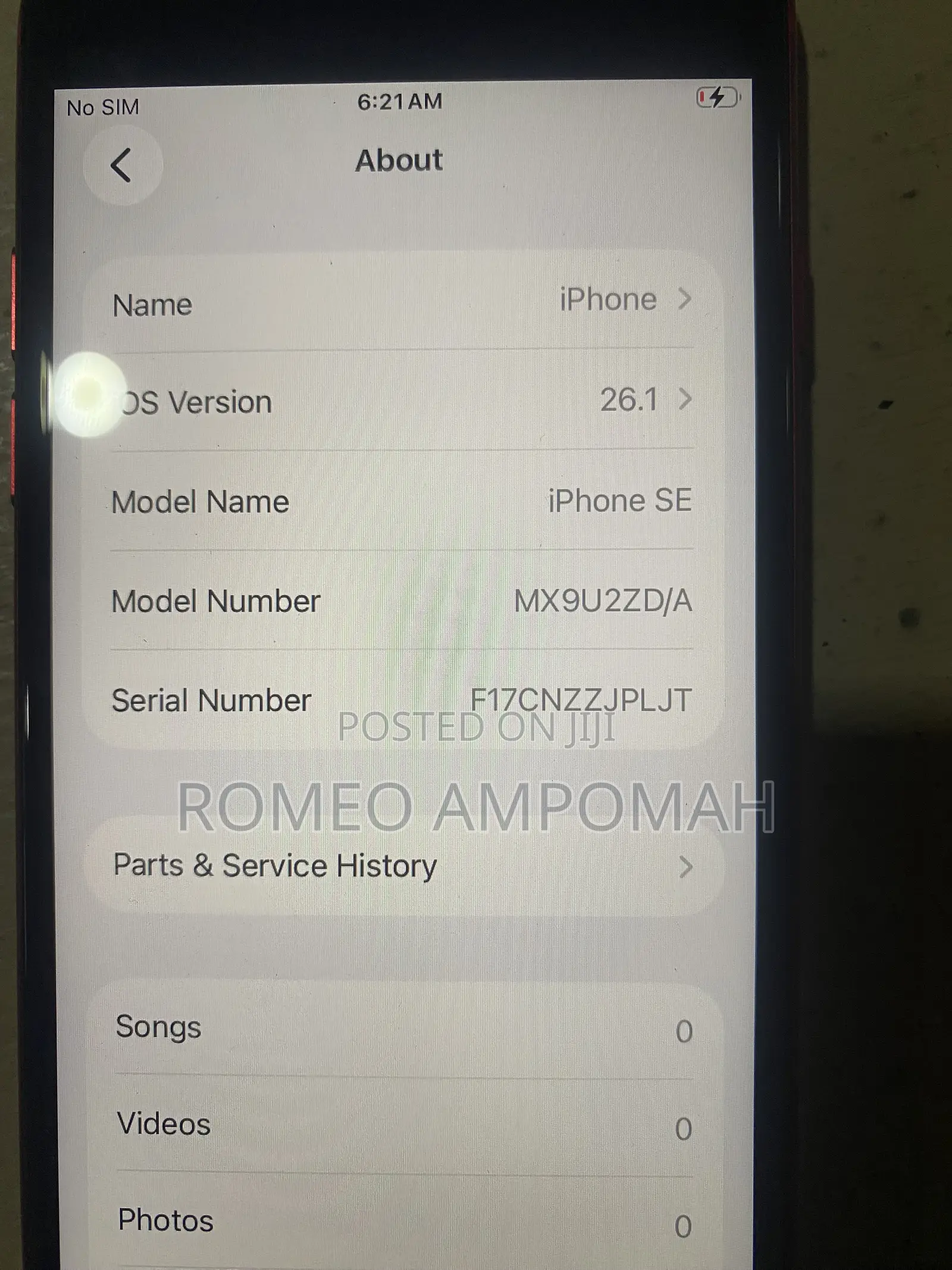 Apple iPhone SE (2022) 64 GB Red