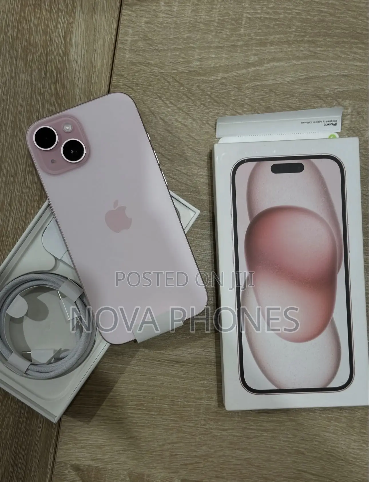 New Apple iPhone 15 128 GB Pink