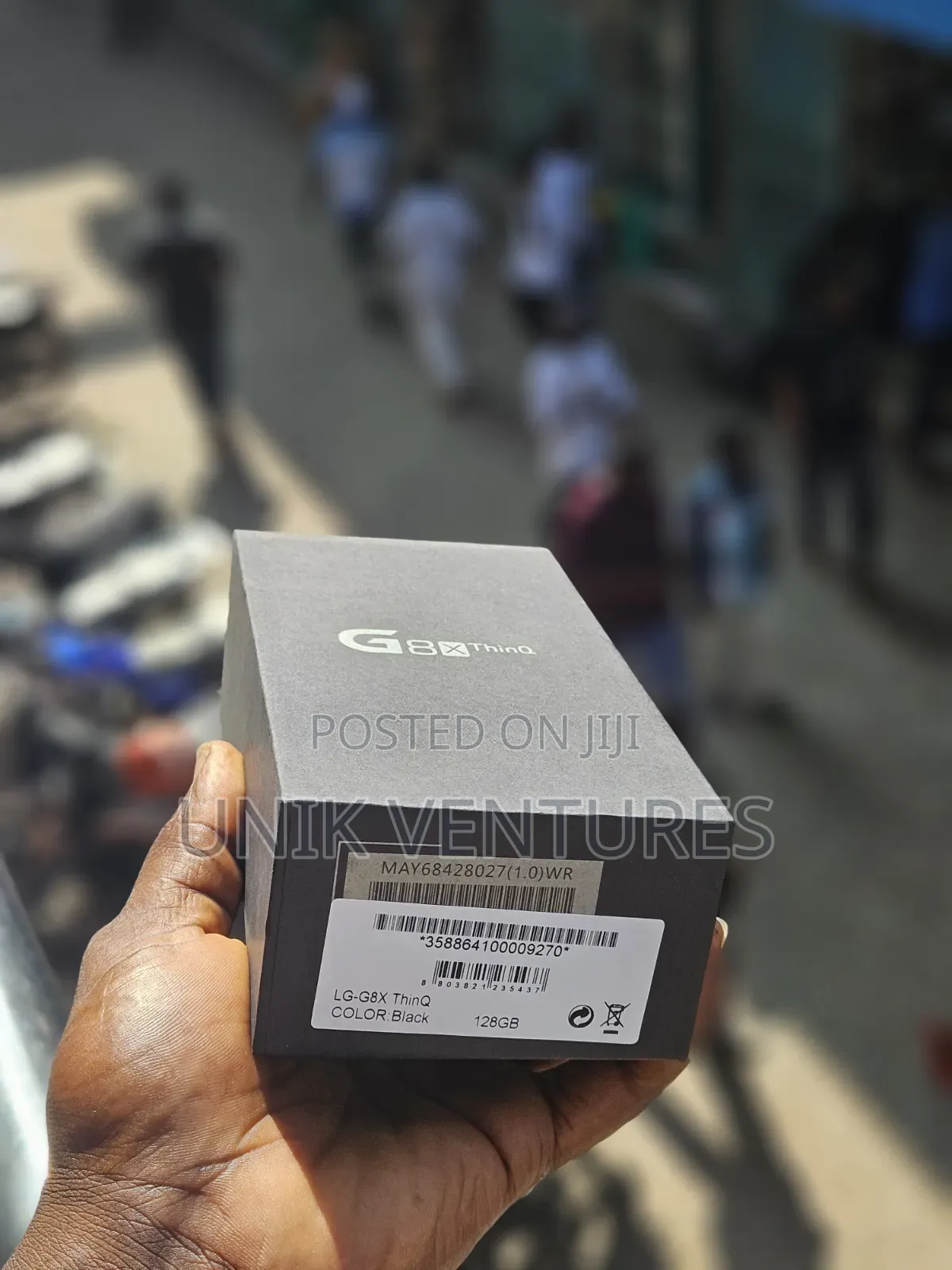New LG G8X Thinq 128 GB Black