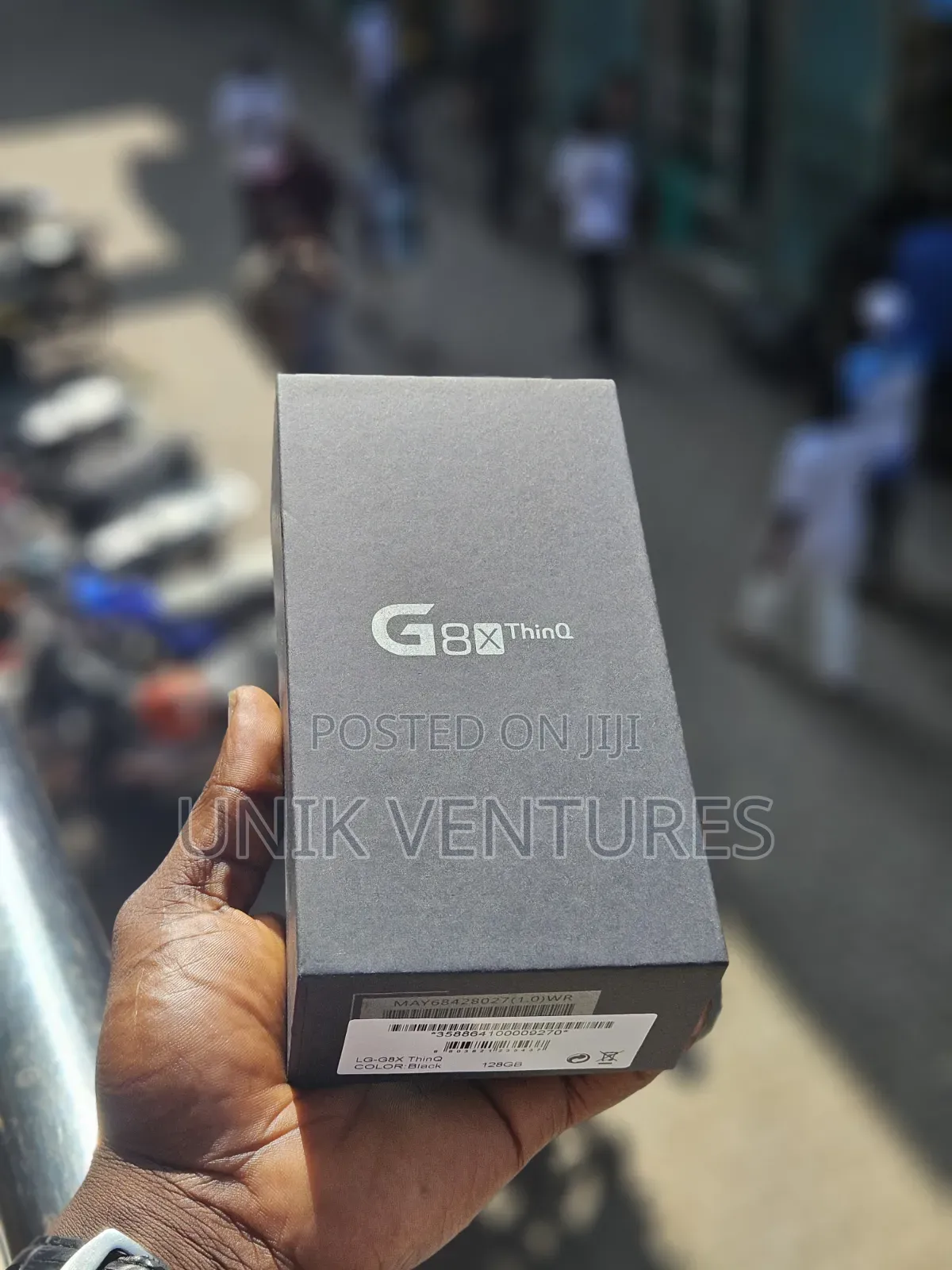 New LG G8X Thinq 128 GB Black